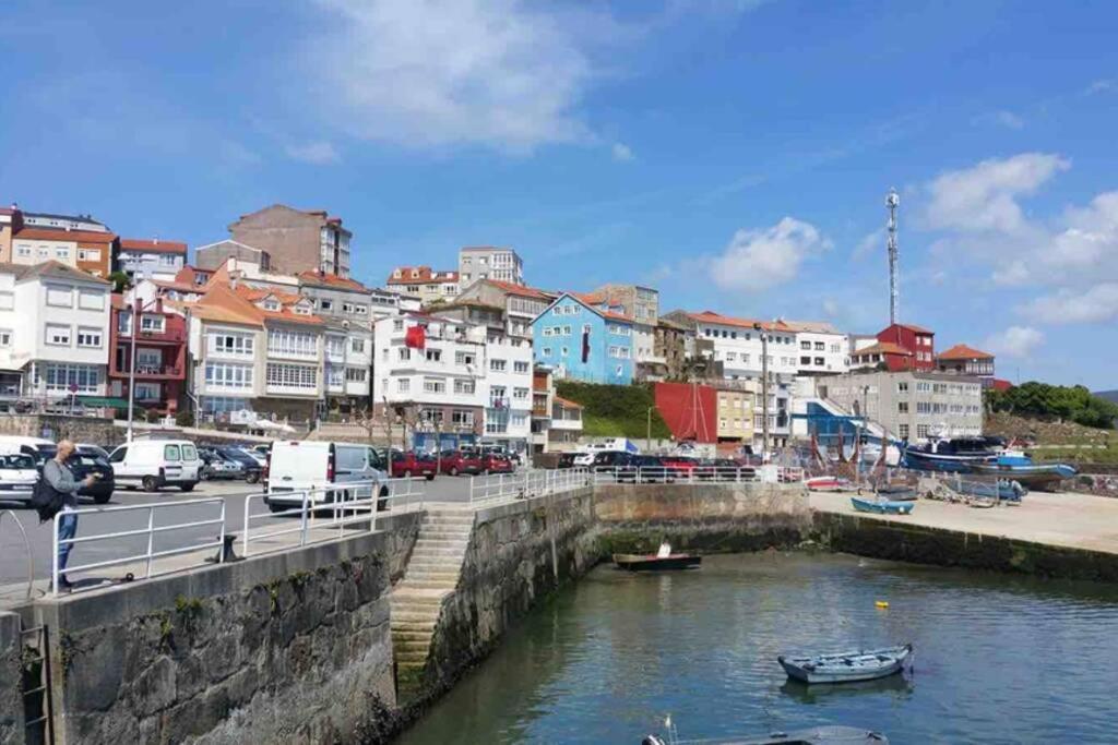 Junto Camino De Santiago,1ª Linea De Playa Appartement Finisterre Buitenkant foto