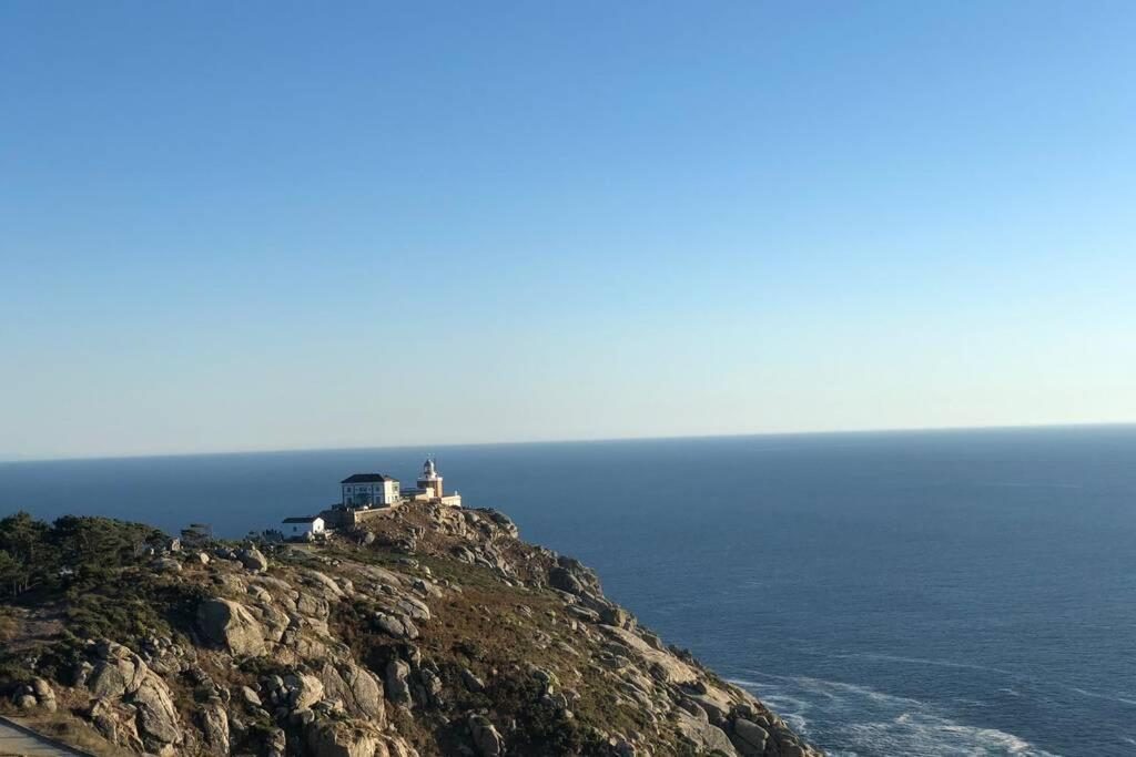 Junto Camino De Santiago,1ª Linea De Playa Appartement Finisterre Buitenkant foto
