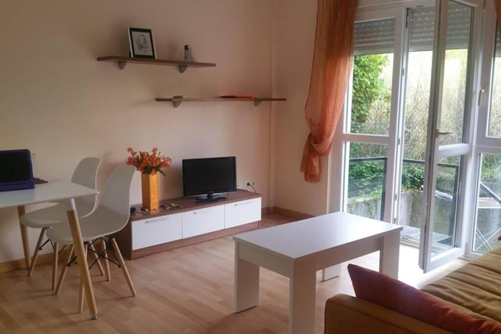 Junto Camino De Santiago,1ª Linea De Playa Appartement Finisterre Buitenkant foto