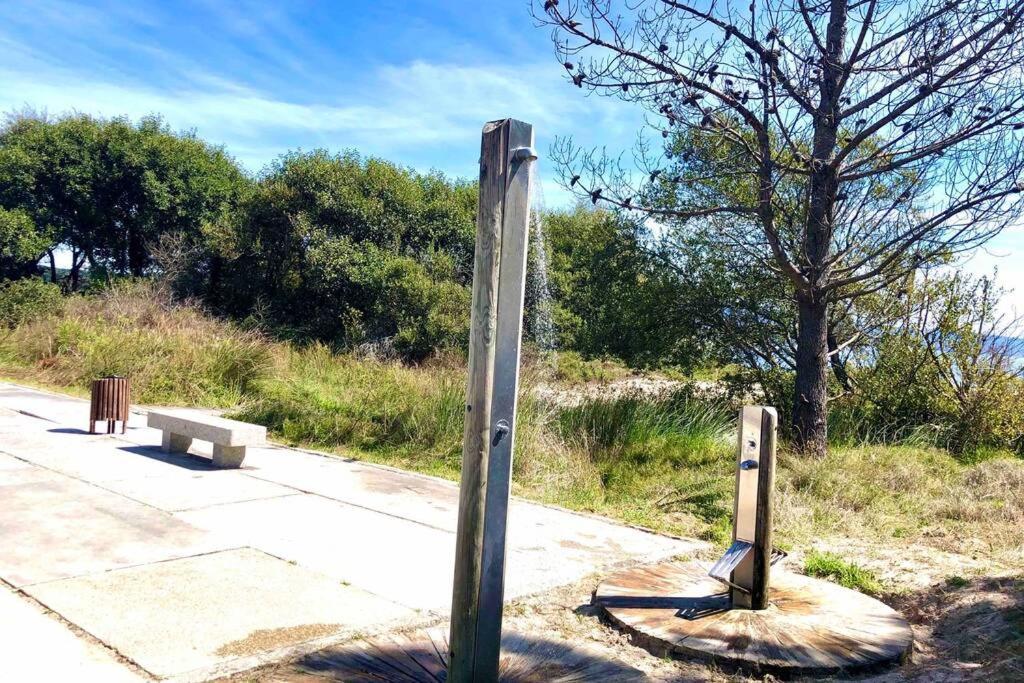 Junto Camino De Santiago,1ª Linea De Playa Appartement Finisterre Buitenkant foto