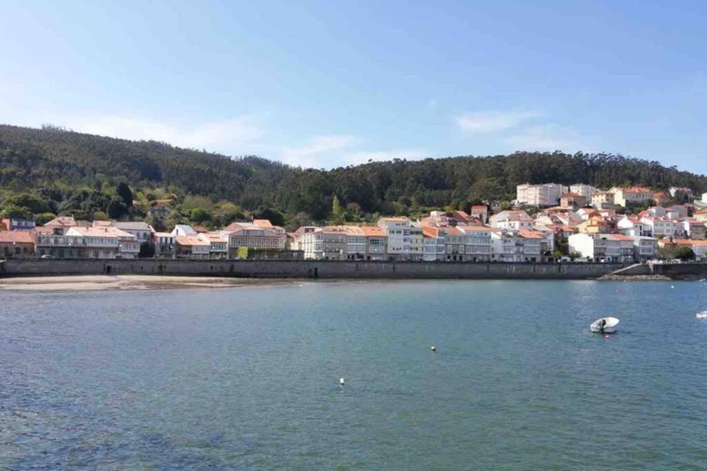 Junto Camino De Santiago,1ª Linea De Playa Appartement Finisterre Buitenkant foto