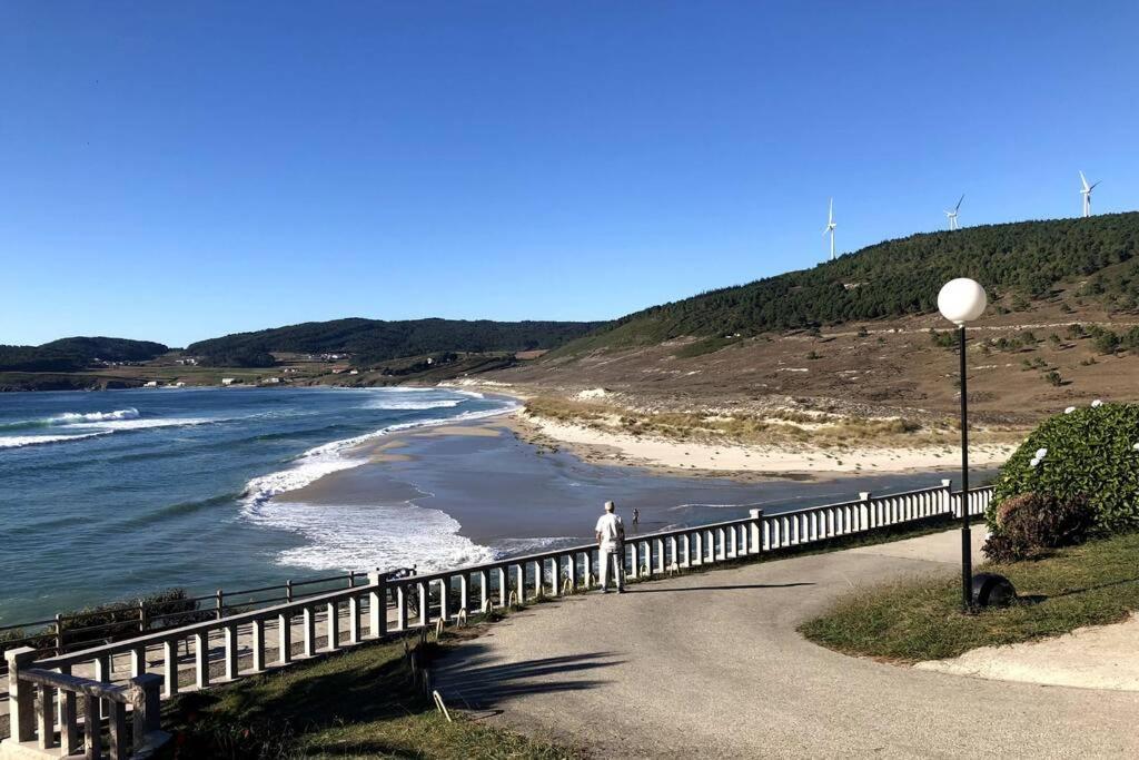 Junto Camino De Santiago,1ª Linea De Playa Appartement Finisterre Buitenkant foto