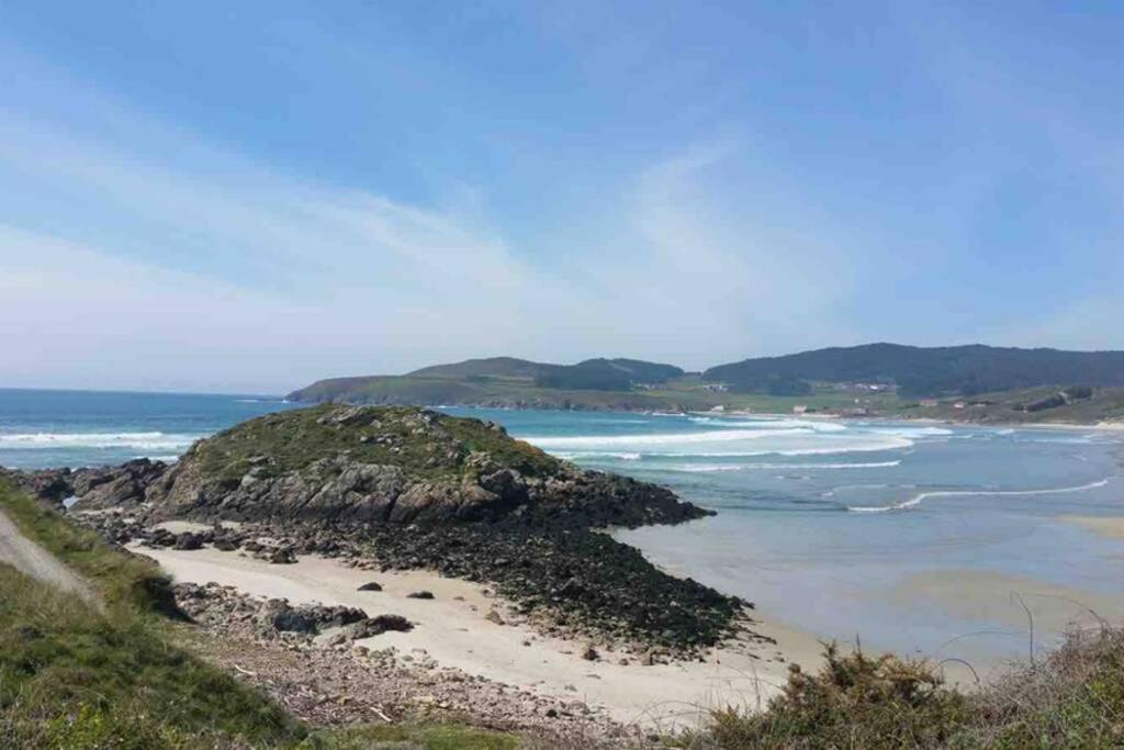 Junto Camino De Santiago,1ª Linea De Playa Appartement Finisterre Buitenkant foto
