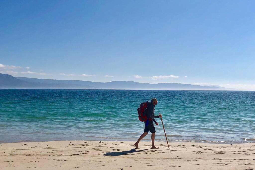 Junto Camino De Santiago,1ª Linea De Playa Appartement Finisterre Buitenkant foto