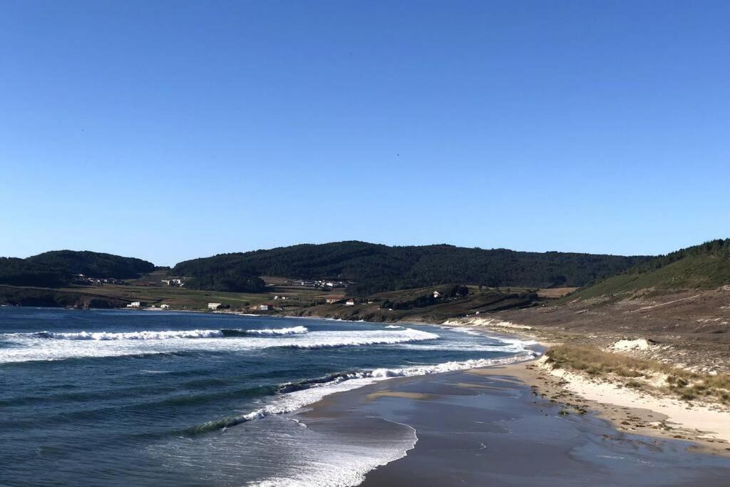 Junto Camino De Santiago,1ª Linea De Playa Appartement Finisterre Buitenkant foto