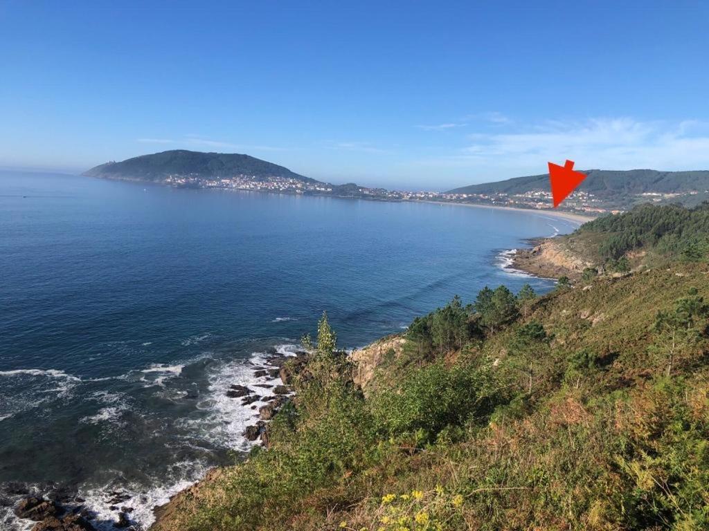 Junto Camino De Santiago,1ª Linea De Playa Appartement Finisterre Buitenkant foto